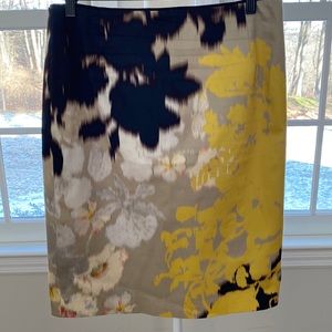 ELIE TAHARI Gorgeous Cotton Pencil Skirt Size 12